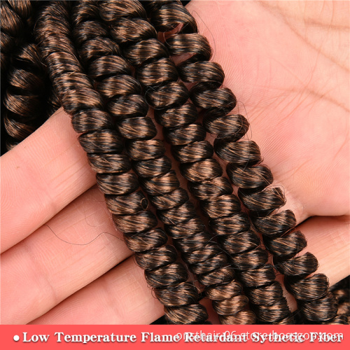 Onst bulk spring twist Crochet Braids Synthetic Braiding Hair Kinky Curly Extension Crochet Wiht Box 2X Faux Locs Braid Hair